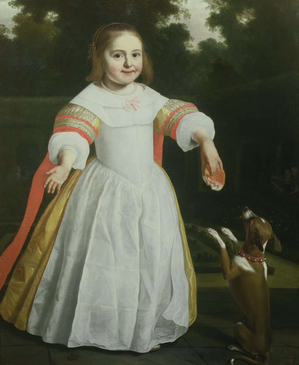Tytön muotokuva, 1654 tekijältä Bartolomeus van der Helst