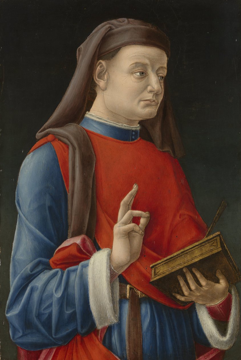 Saint Cosmas (tai Damian) tekijältä Bartolommeo Vivarini (attributed to)