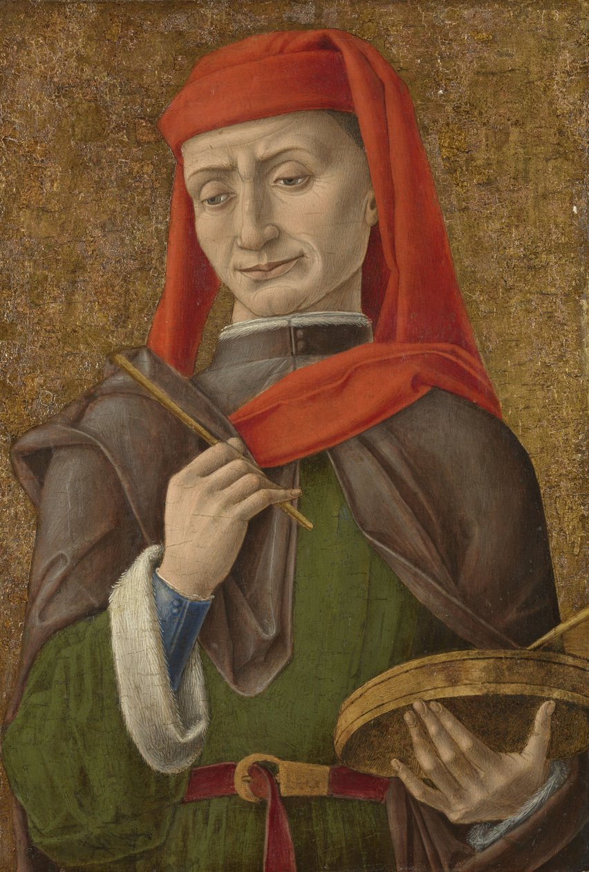 Saint Damian (tai Cosmas) tekijältä Bartolommeo Vivarini (attributed to)