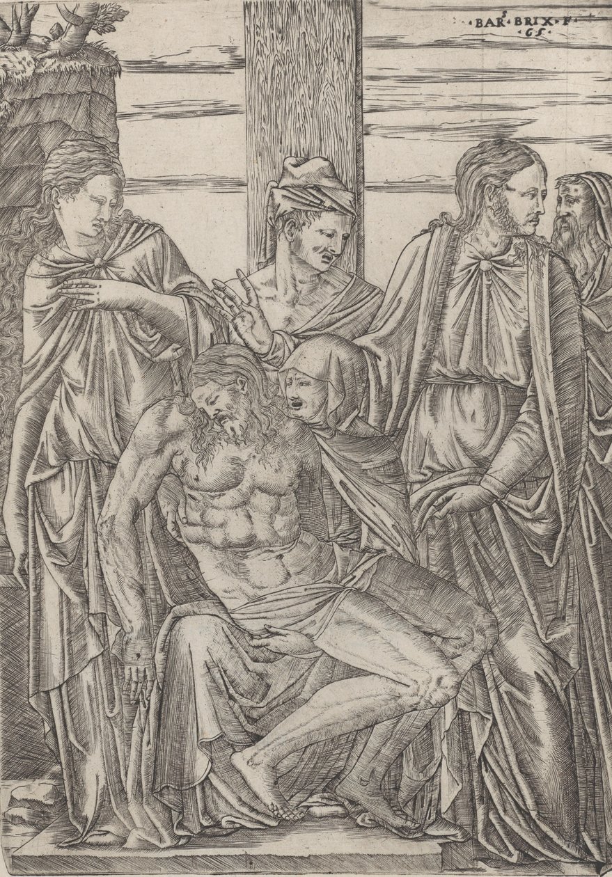 Laskeutuminen ristiltä, 1565. tekijältä Bartolommeo da Brescia