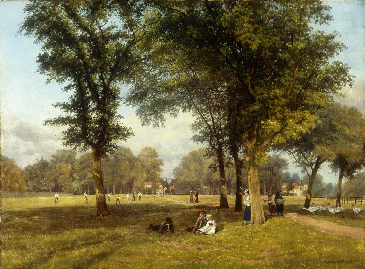 Iltapäivä lähellä Sevenoaksia, Kentissä, noin 1845 tekijältä Basil Holmes