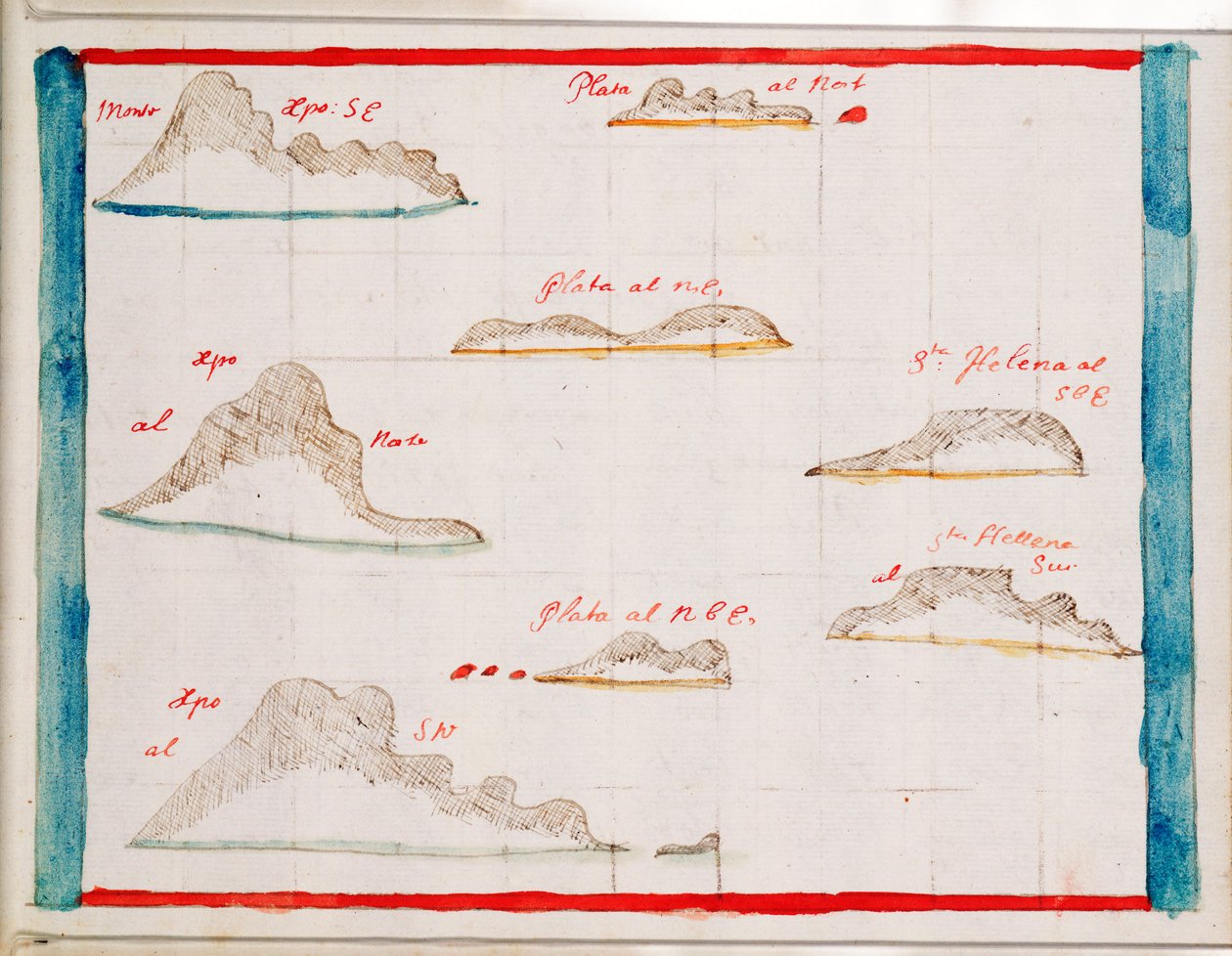 Montechristi, Isla de la Plata ja Punta Santa Elena. tekijältä Basil Ringrose