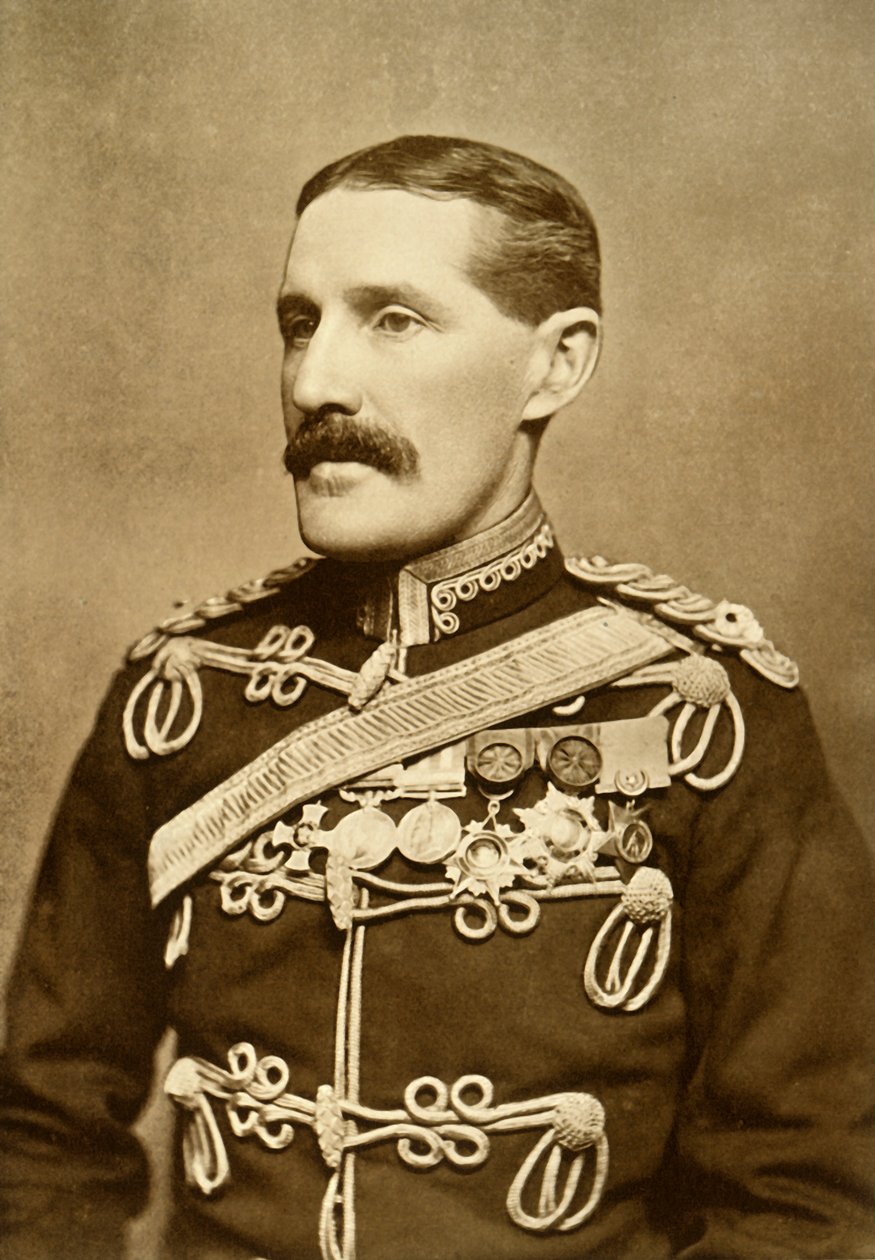 "Kenraalimajuri H. L. Smith-Dorrien, D.S.O.", 1901. tekijältä Bassano Ltd