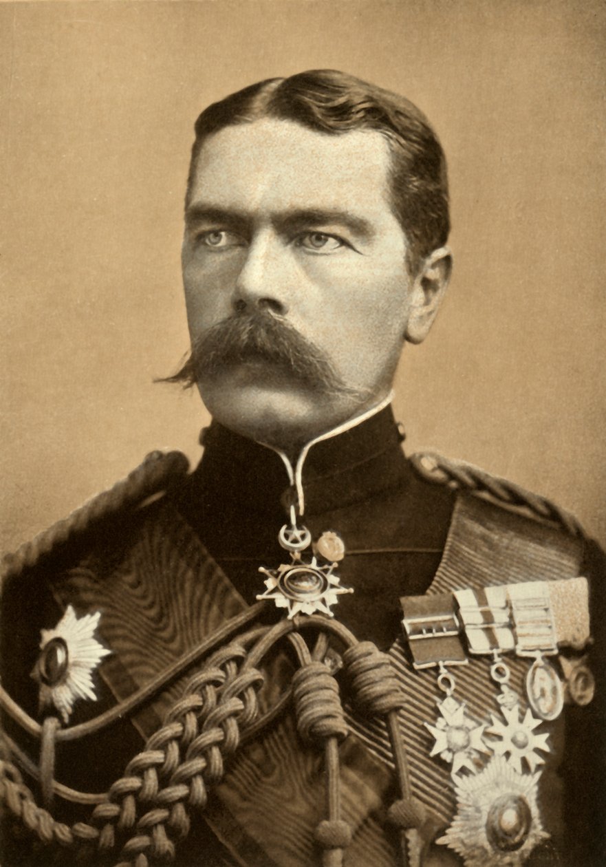 "Khartumin kenraalimajuri Lord Kitchener", 1900. tekijältä Bassano Ltd