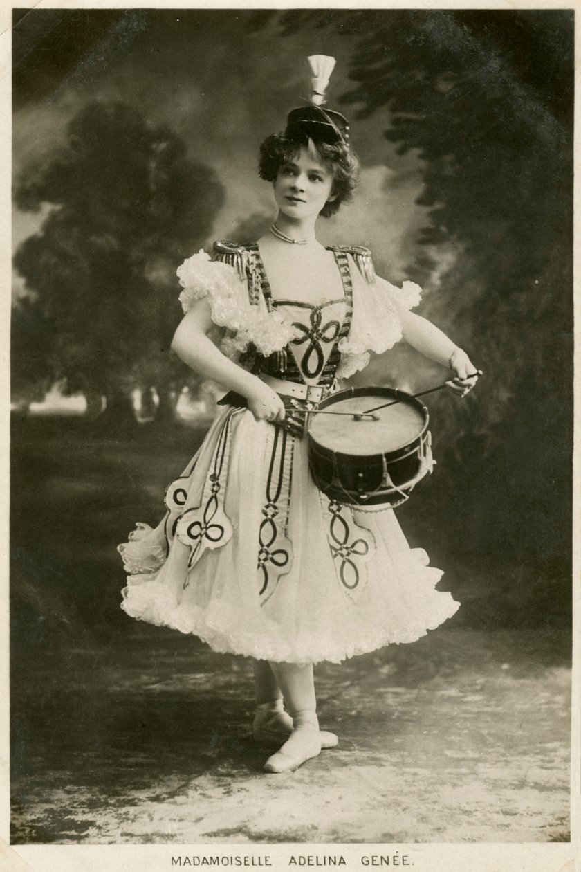 Adelina Genee, tanskalaissyntyinen brittiläinen balettitanssija, s. 1906. tekijältä Bassano Studio