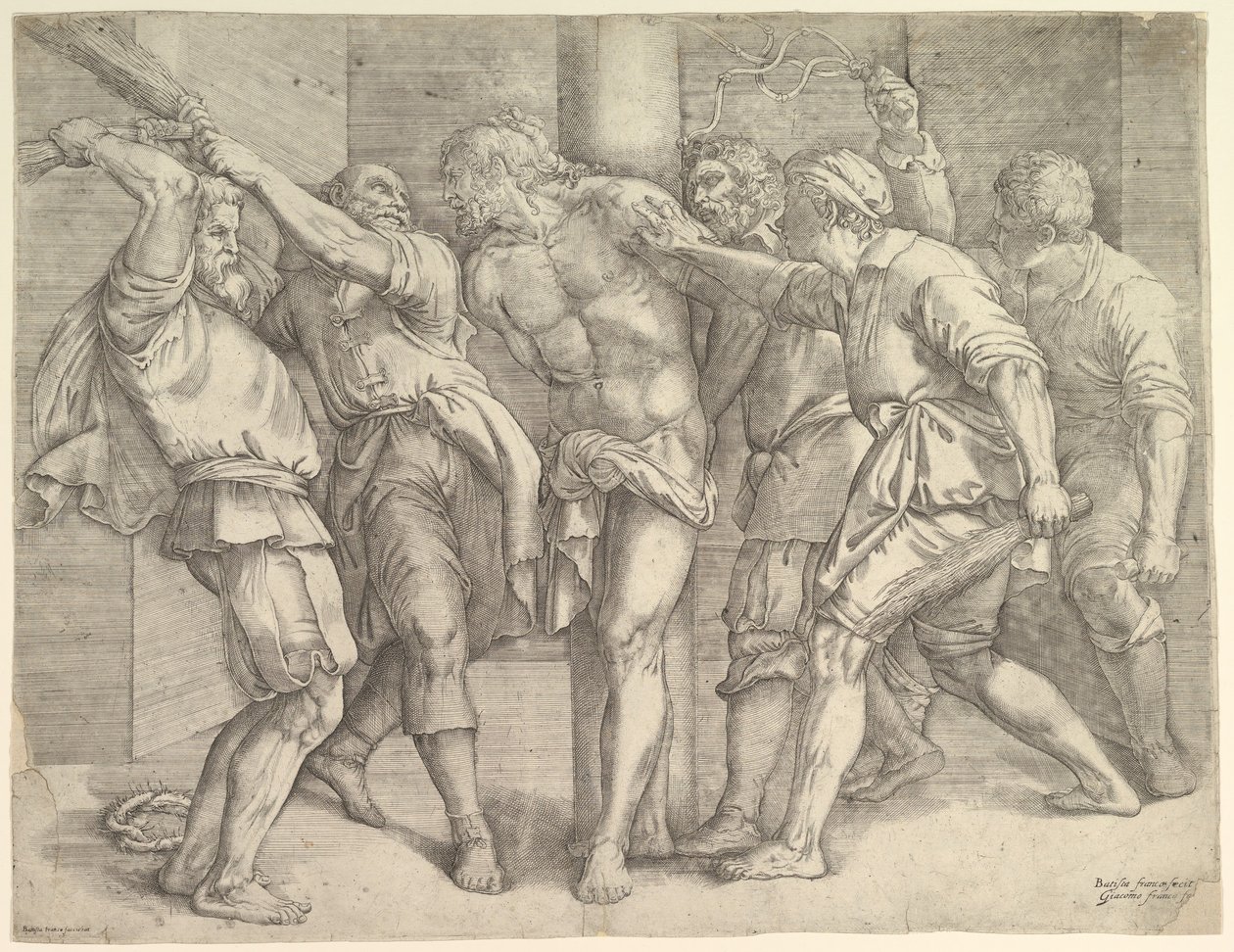 Liputus, n. 1552-61. tekijältä Battista Franco Veneziano