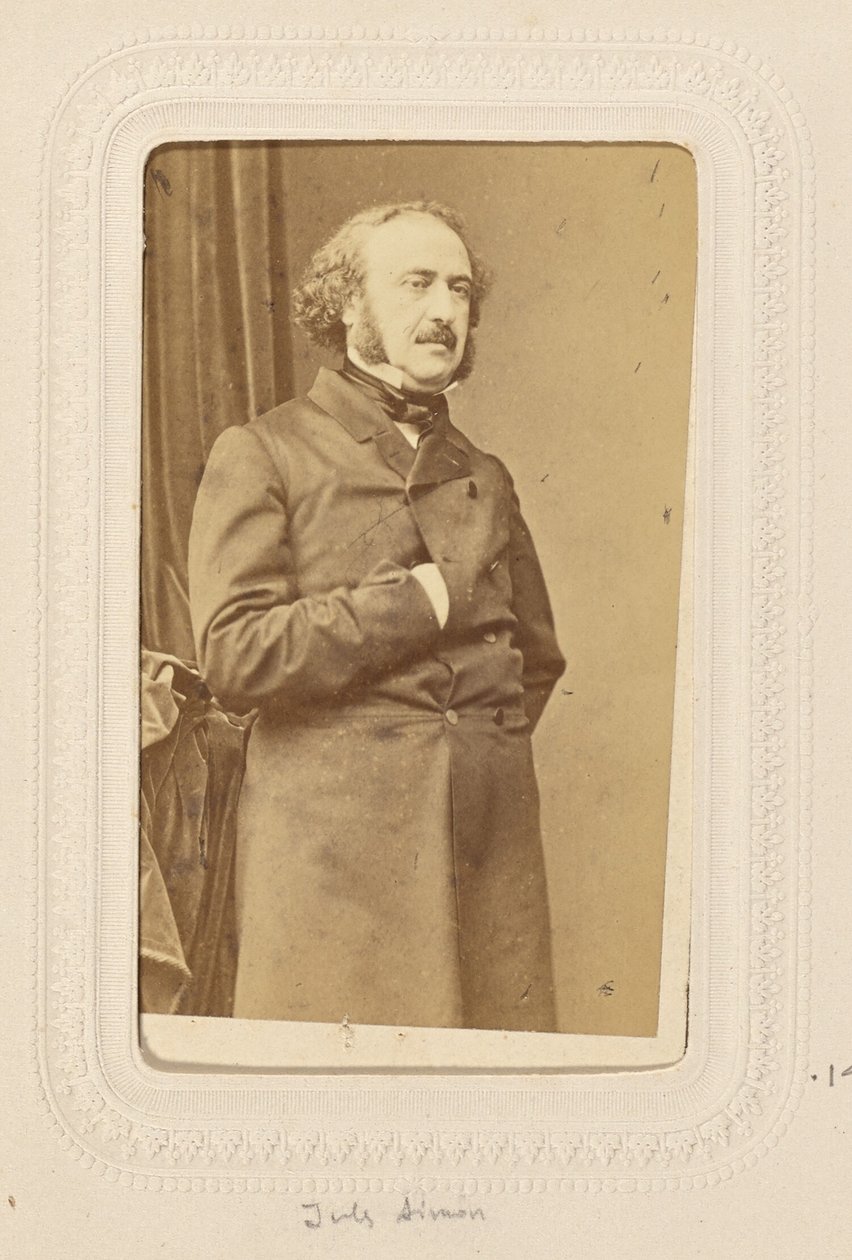 [Jules] Simon [pseud. of Jules Francois Simon Suisse, 1814 - 1896]. tekijältä Bayard and Bertall