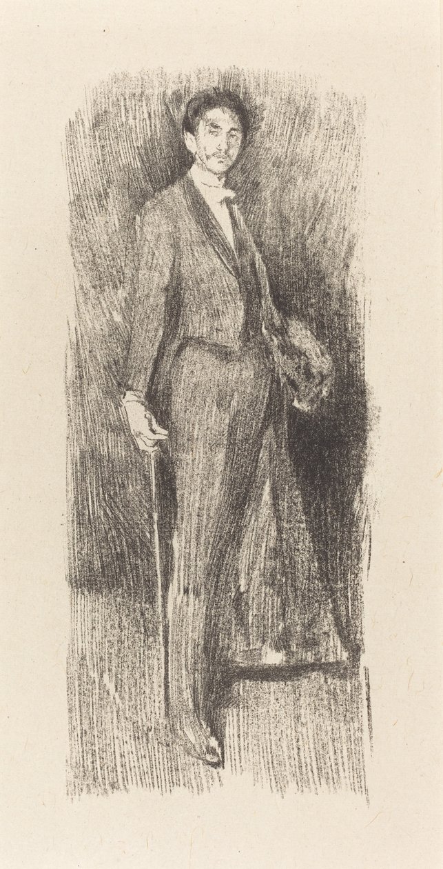 Kreivi Robert de Montesquiou tekijältä Beatrice Godwin Whistler after James McNeill Whislter