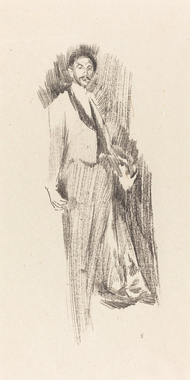 Kreivi Robert de Montesquiou tekijältä Beatrice Godwin Whistler after James McNeill Whistler
