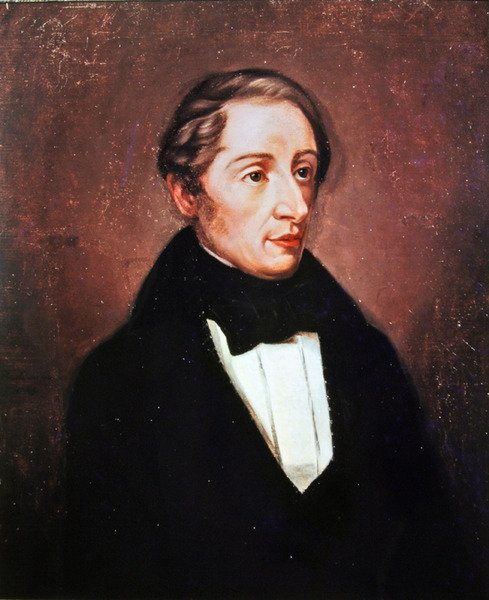 Carl Maria von Weberin muotokuva, 1819 tekijältä Beckhauer Beckhauer