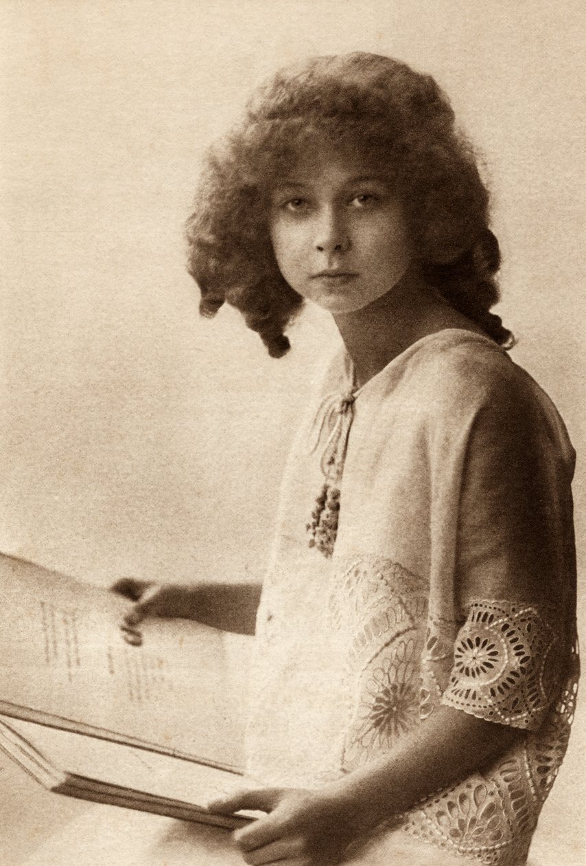 Belgian prinsessa Marie José, Prinsessa Marie-Josés -lastenkirjasta, julkaistu 1916 tekijältä Belgian Photographer
