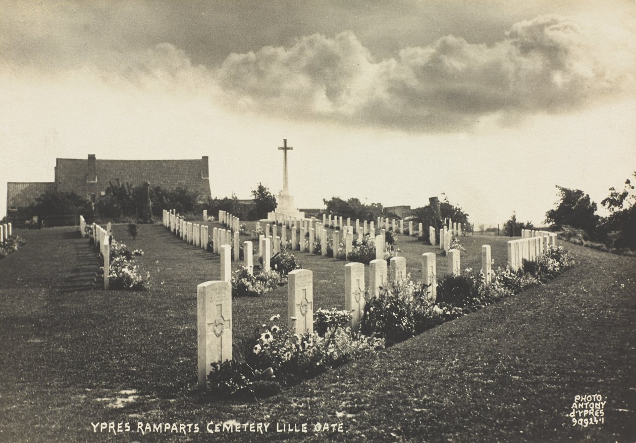 Vallien hautausmaa (Lillen portti), Ypres tekijältä Belgian Photographer