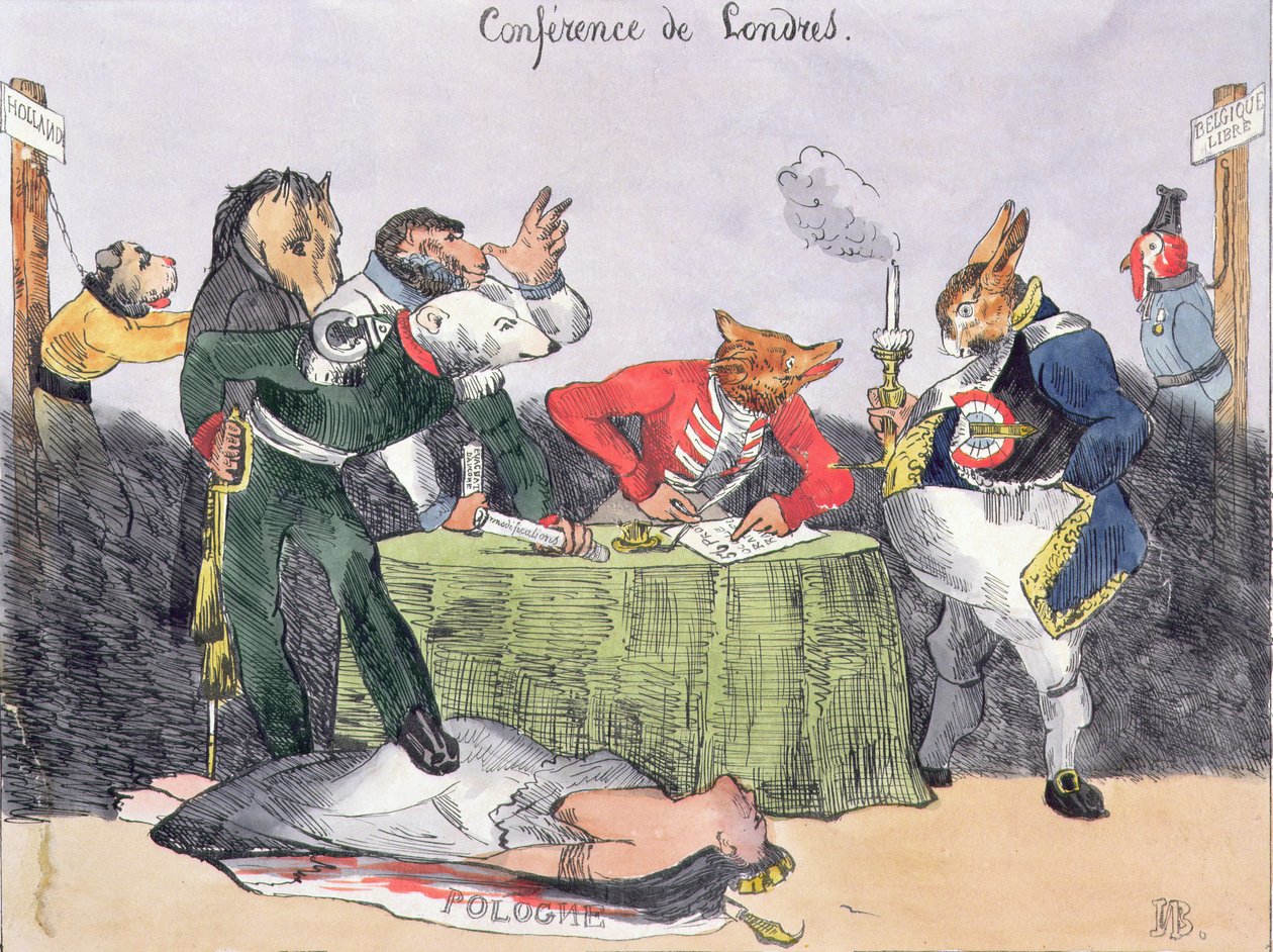 Konferenssi Lontoossa, 4. marraskuuta 1830 tekijältä Belgian School
