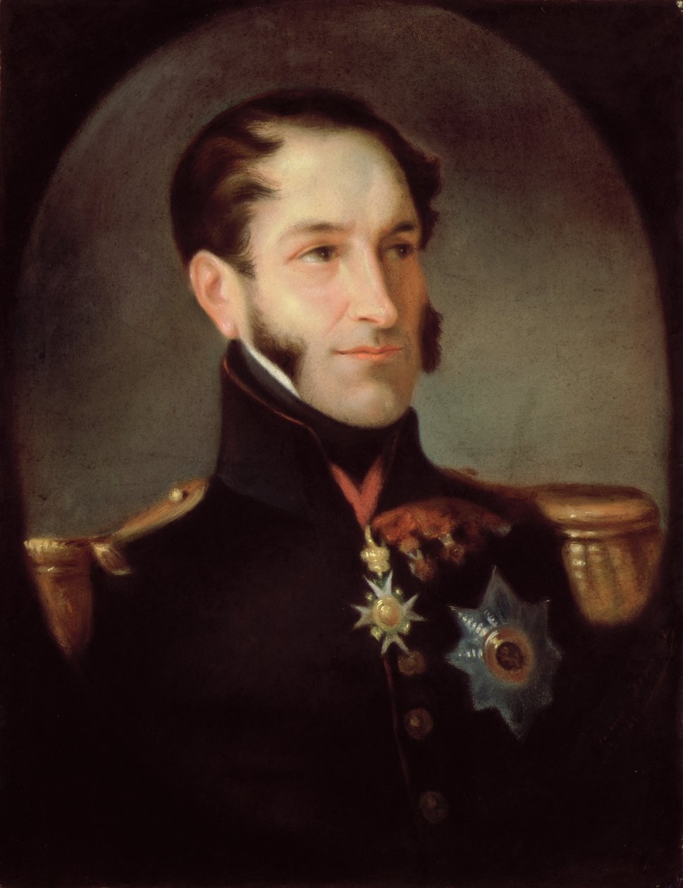Leopold I (1790-1865) Saxe-Cobourg-Gothasta, 1841 tekijältä Belgian School