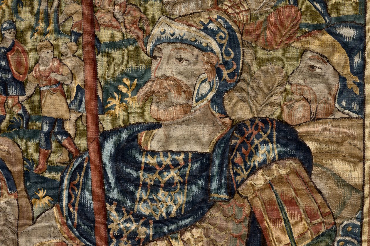 Tarina Cyrus II Suuresta, n. 1590 (kuvakudos) tekijältä Belgian School