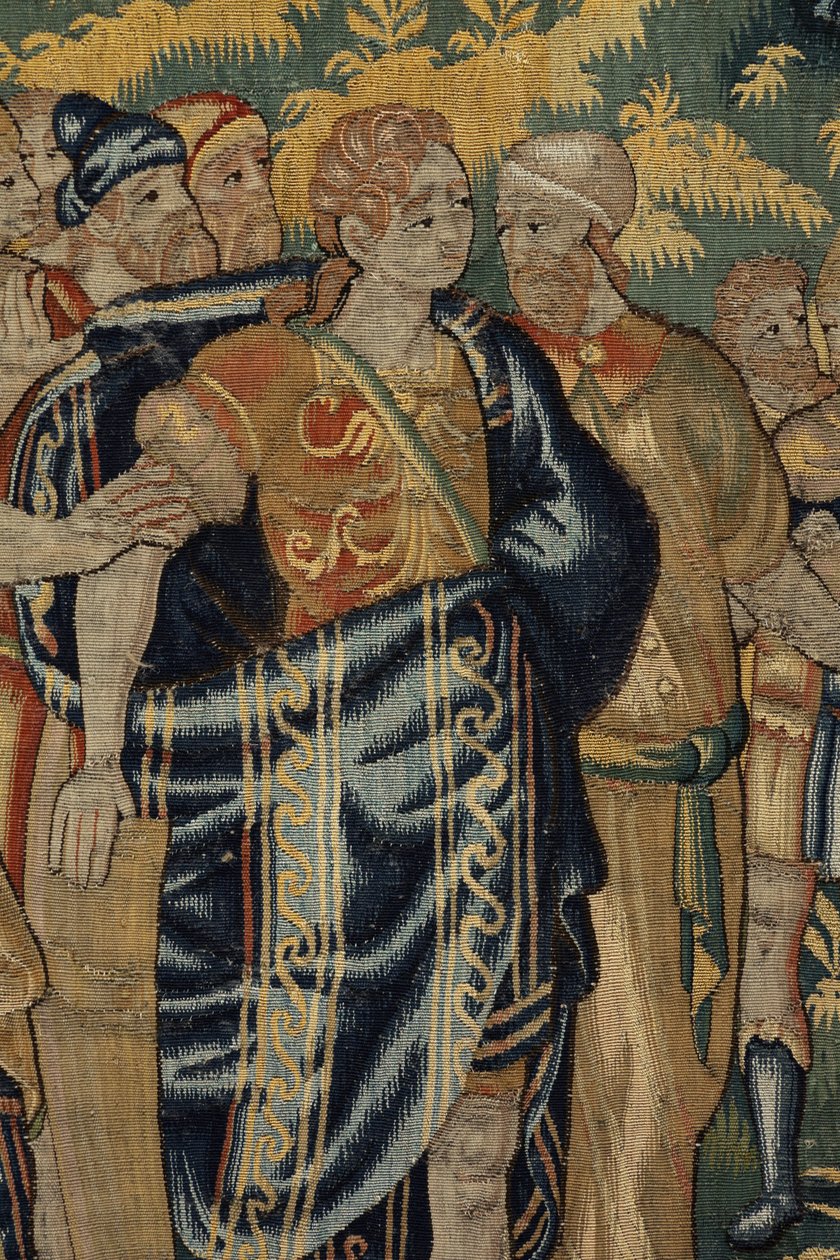 Tarina Cyrus II Suuresta, n. 1590 (kuvakudos) tekijältä Belgian School