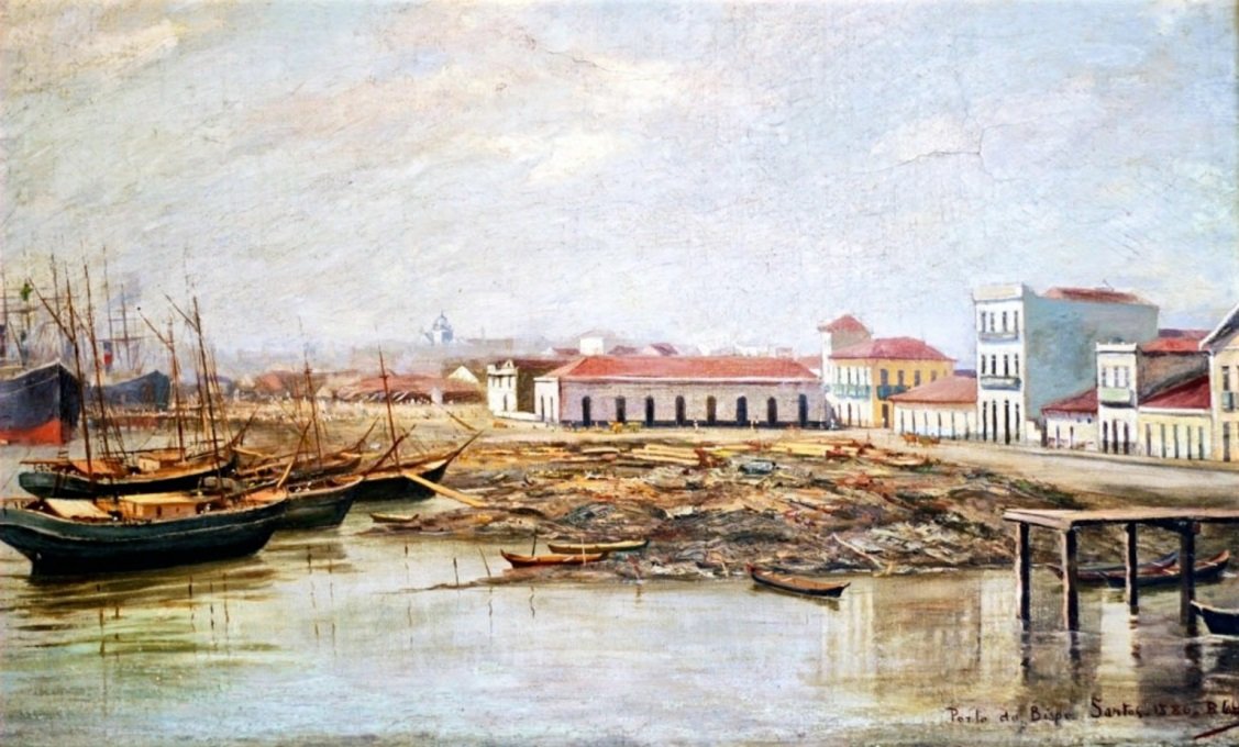 Porto do Bispo em 1886n tekijältä Benedito Calixto