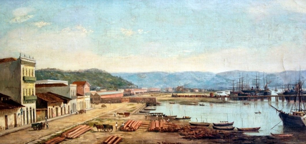 Porto do Consulado ja Serra do Marn tekijältä Benedito Calixto