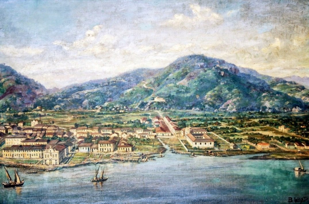 Santos em 1822n tekijältä Benedito Calixto