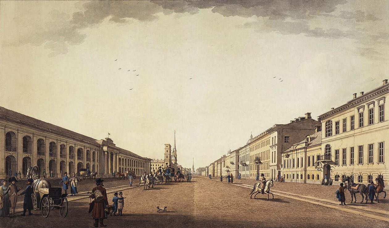 Nevski Prospekt, 1799 tekijältä Benjamin Patersson