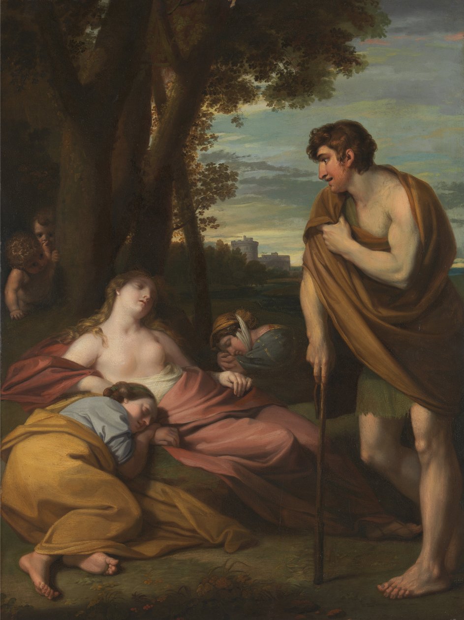 Cymon ja Iphigenia tekijältä Benjamin West