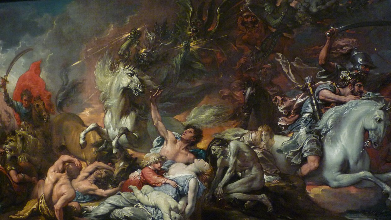 Kuolema kalpealla hevosella tekijältä Benjamin West