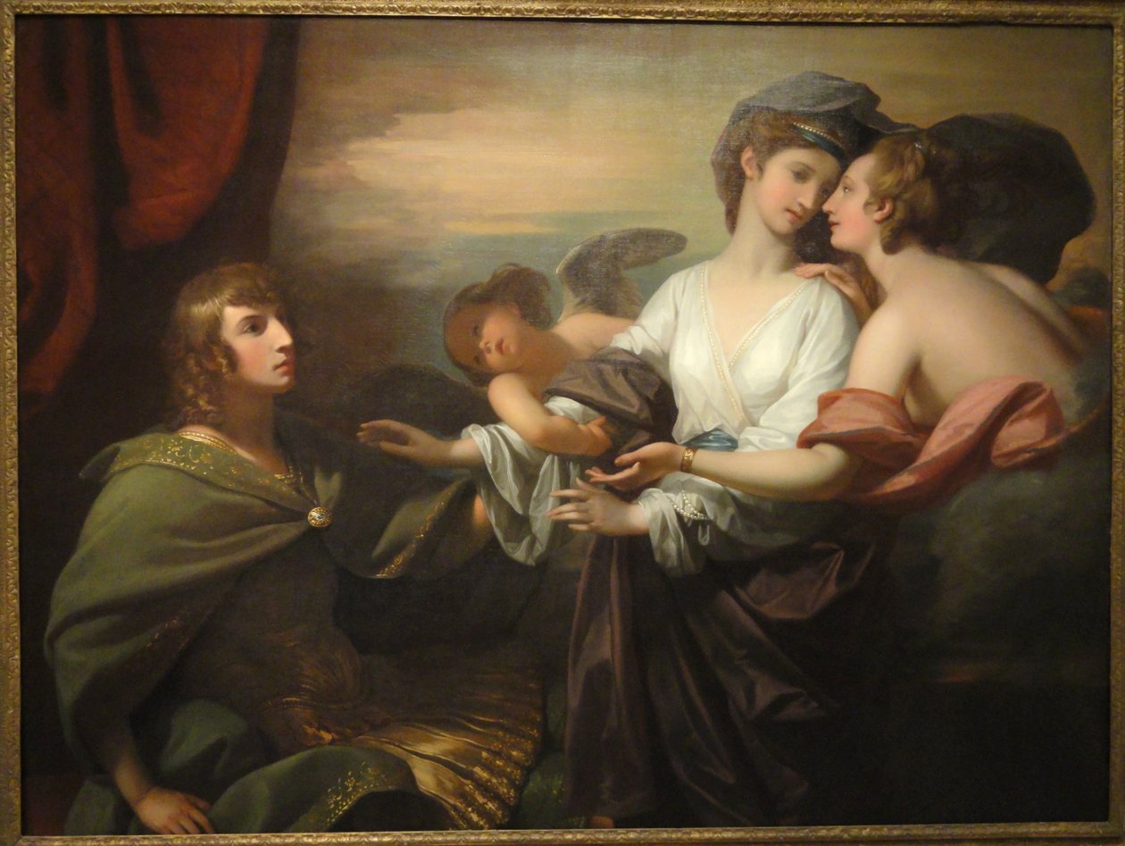 Helen tuotiin Pariisiin tekijältä Benjamin West
