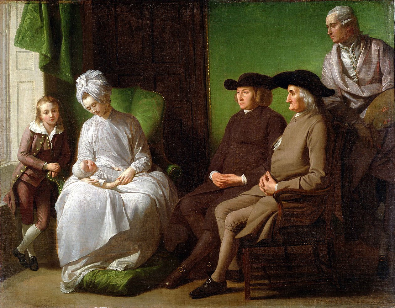 Taiteilijan perhe tekijältä Benjamin West