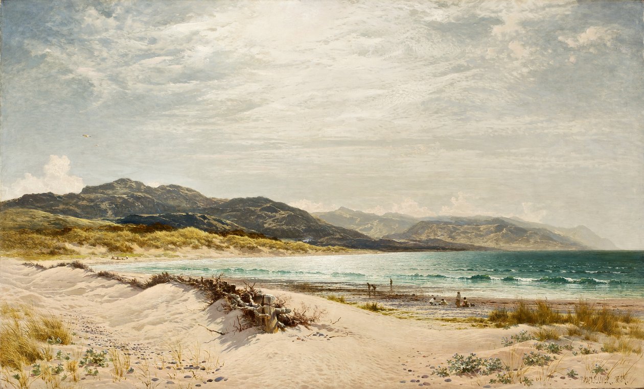 Cambrian rannikko, 1889 tekijältä Benjamin Williams Leader
