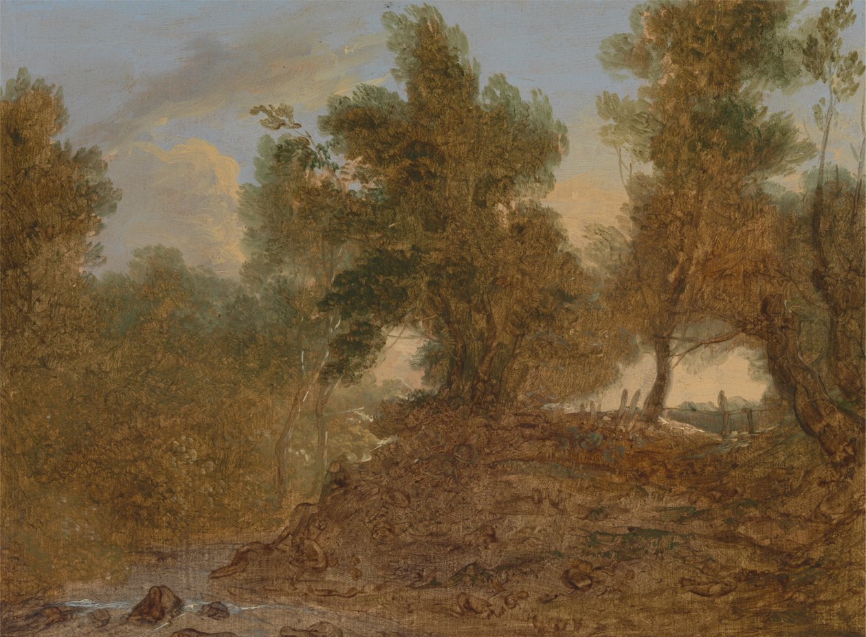 Maisema Wickissä, Gloucestershire, "Below the Rocks" tekijältä Benjamin Barker