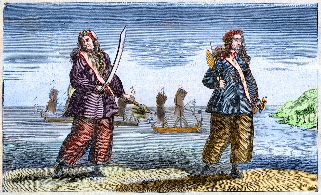 Anne Bonny ja Mary Read tekijältä Benjamin Cole