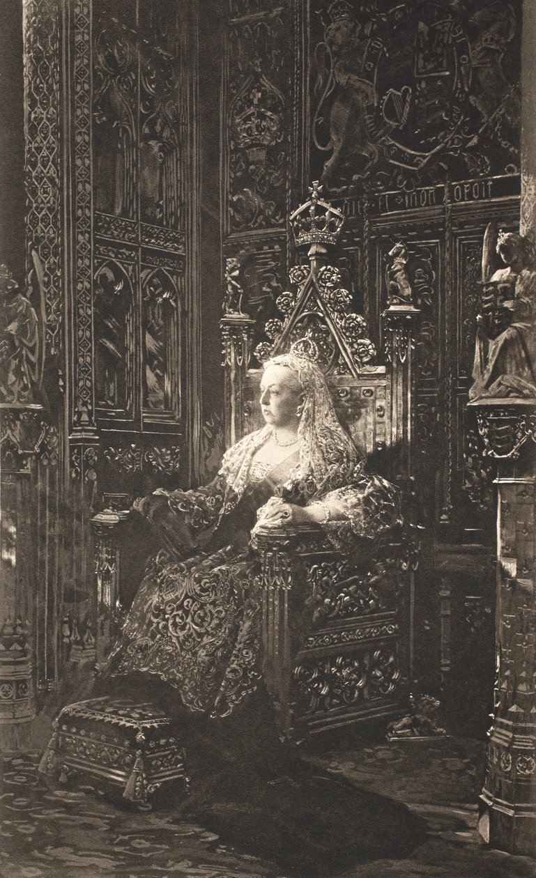 Kuningatar Victoria, 1901. tekijältä Benjamin Constant