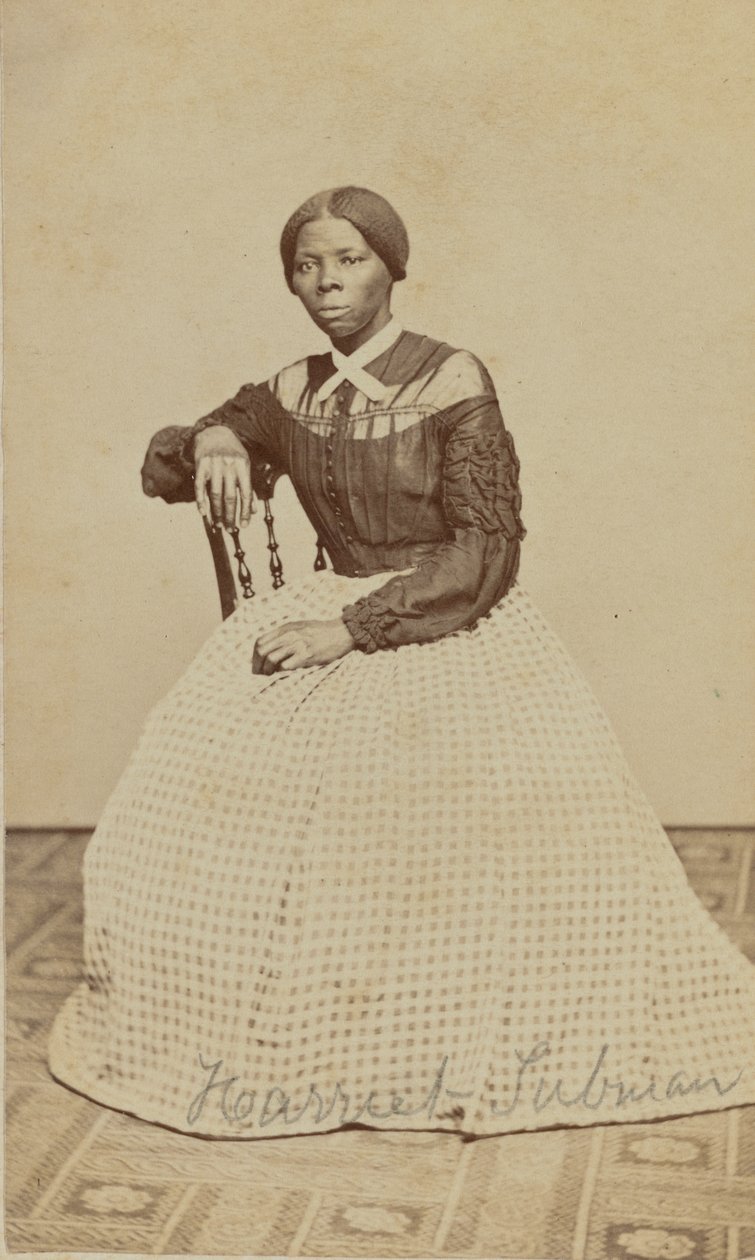 Harriet Tubmanin muotokuva, 1868-69 tekijältä Benjamin F. Powelson