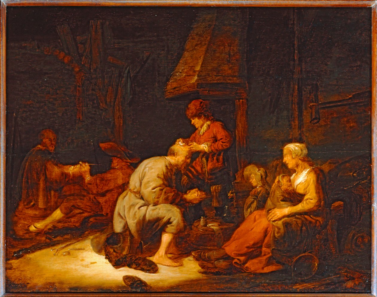 Suurennuslasin toiminta. 1630 ... tekijältä Benjamin Gerritsz. Cuyp