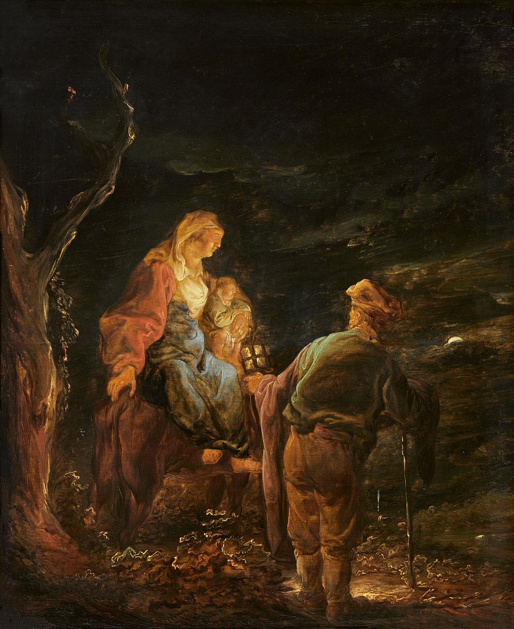 Lepo pakomatkalla Egyptiin tekijältä Benjamin Gerritsz Cuyp