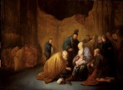 Ympärileikkaus (öljy paneelissa) tekijältä Benjamin Gerritsz. Cuyp