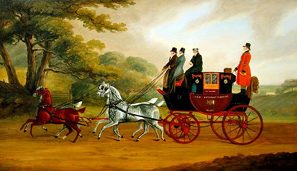 Glasgow ja Lontoo Royal Mail (öljy aluksella) tekijältä Benjamin Herring
