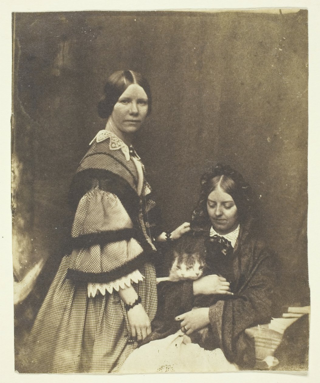 Rouva Craik pitelevä kissa, n. 1858. tekijältä Benjamin Mulock