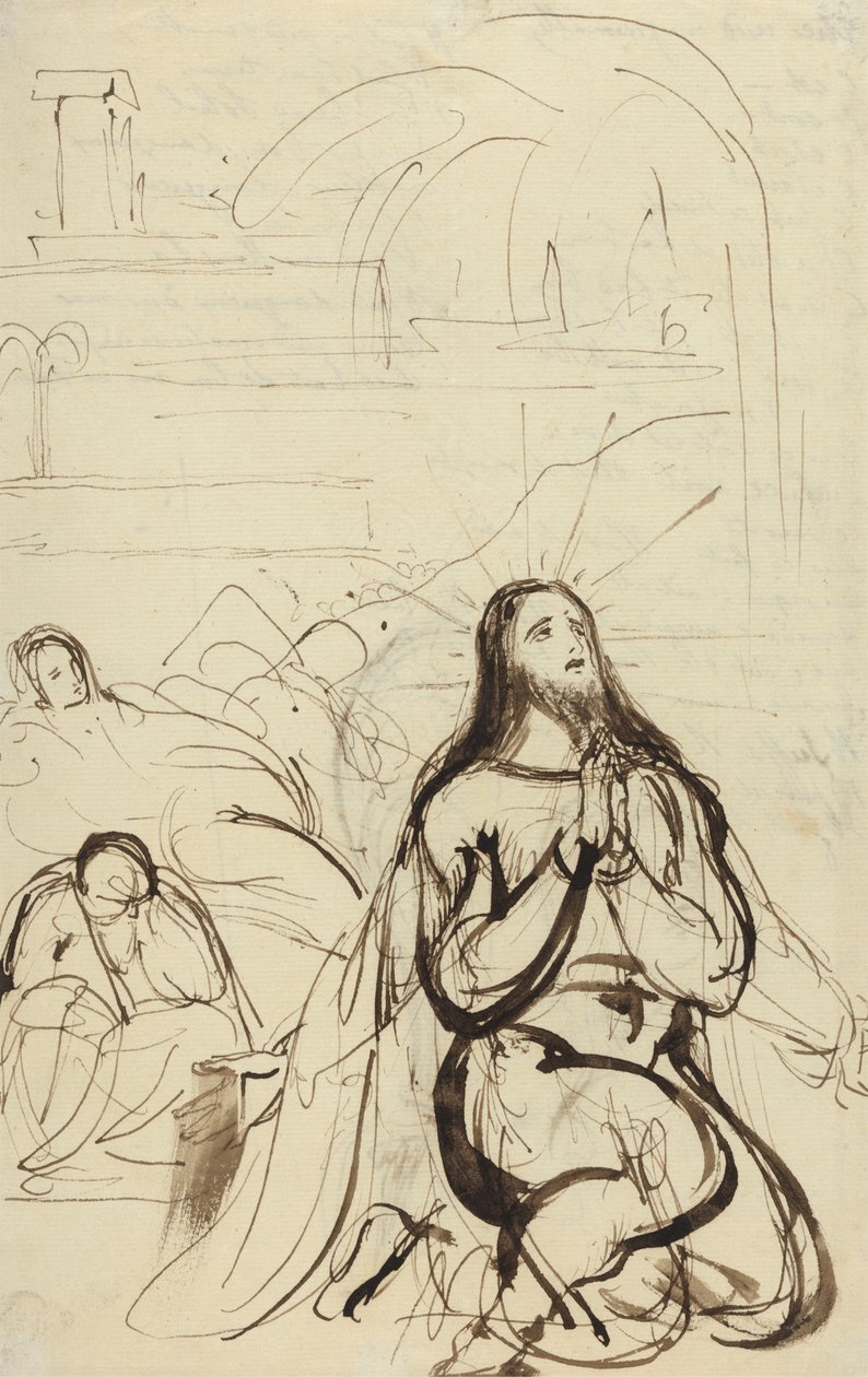 Tutkimus, Agony in the Garden tekijältä Benjamin Robert Haydon