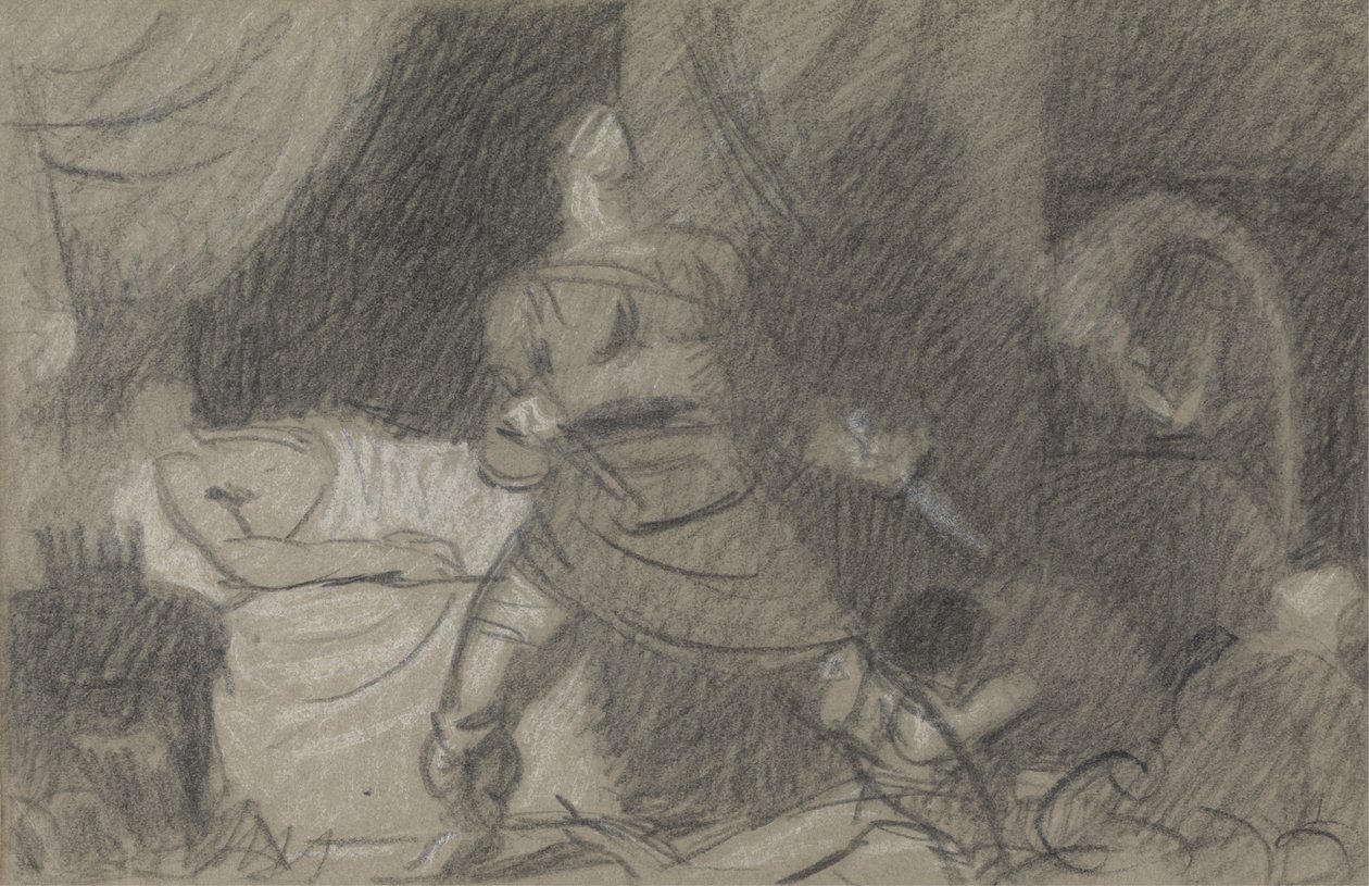 Duncanin murha - Macbeth tikarien kanssa tekijältä Benjamin Robert Haydon