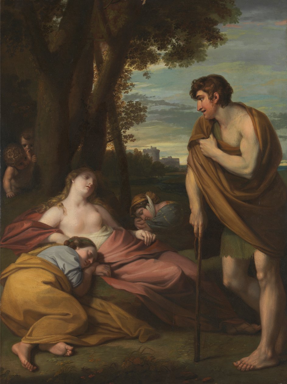 Cymon ja Iphigenia tekijältä Benjamin West