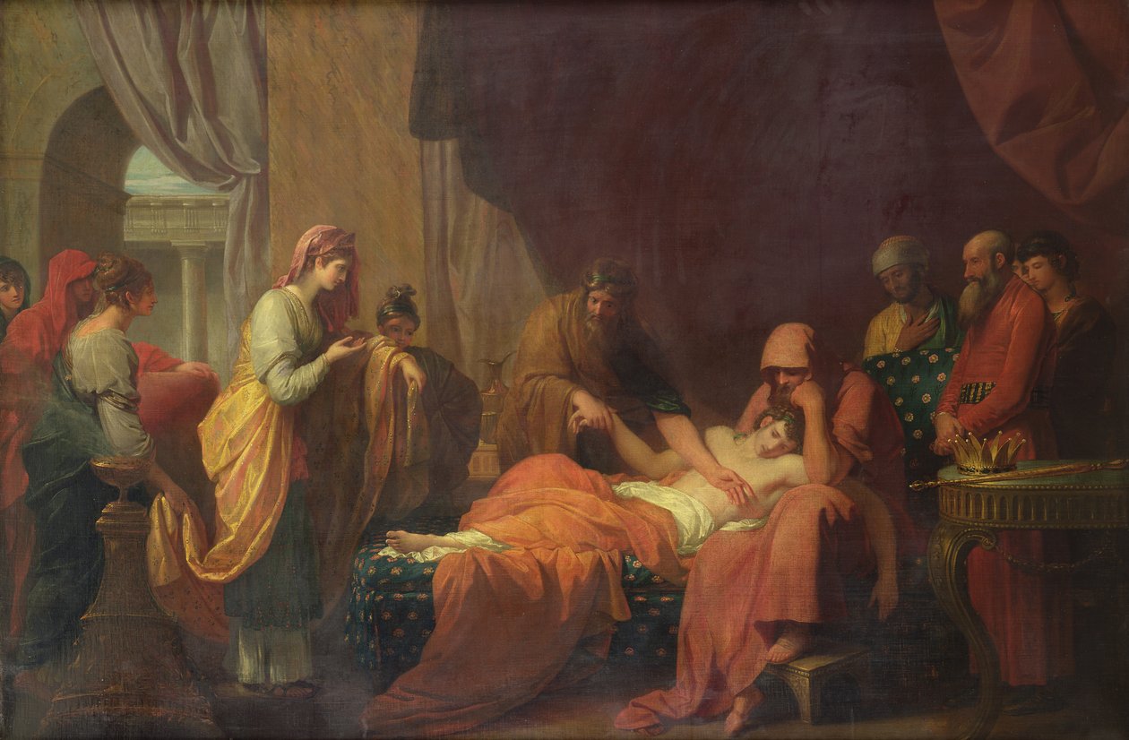 Pääjohtajien Erasistratus tekijältä Benjamin West