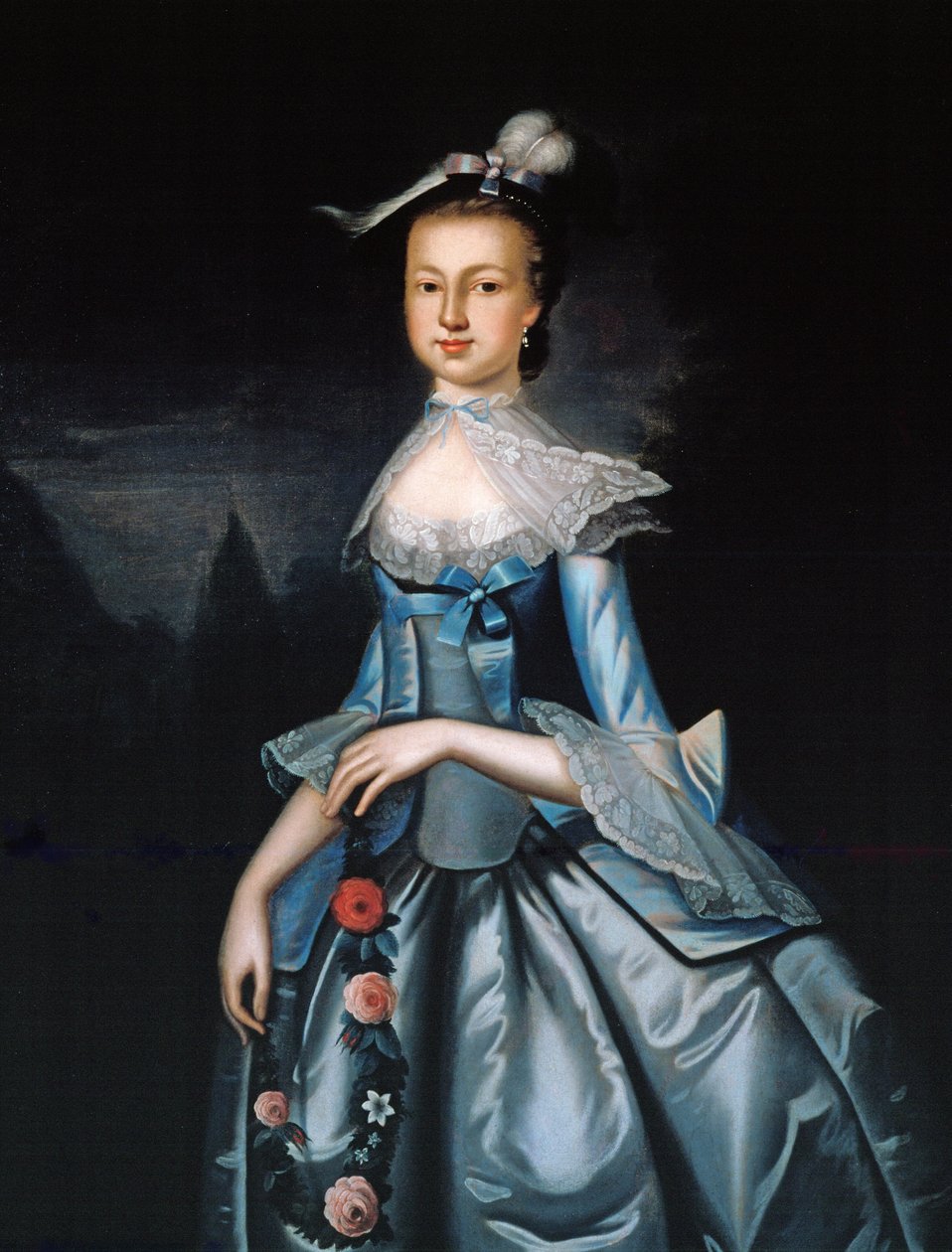 Jane Galloway (1745-86) tekijältä Benjamin West
