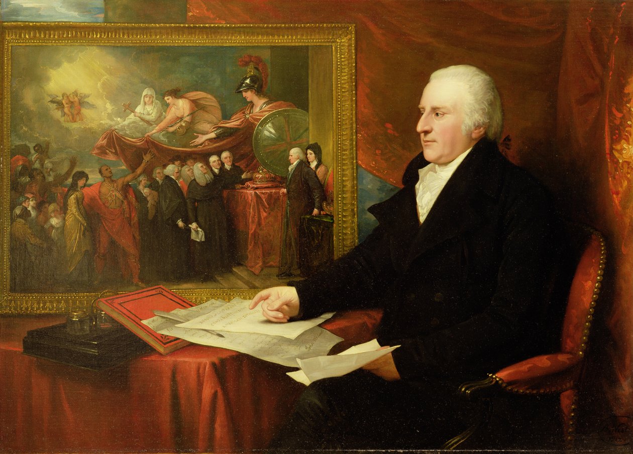 John Eardley Wilmot (1709-92) 1812 (öljy kankaalle) tekijältä Benjamin West