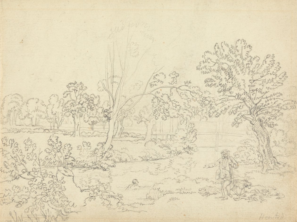 Hensteadin maisema tekijältä Benjamin West