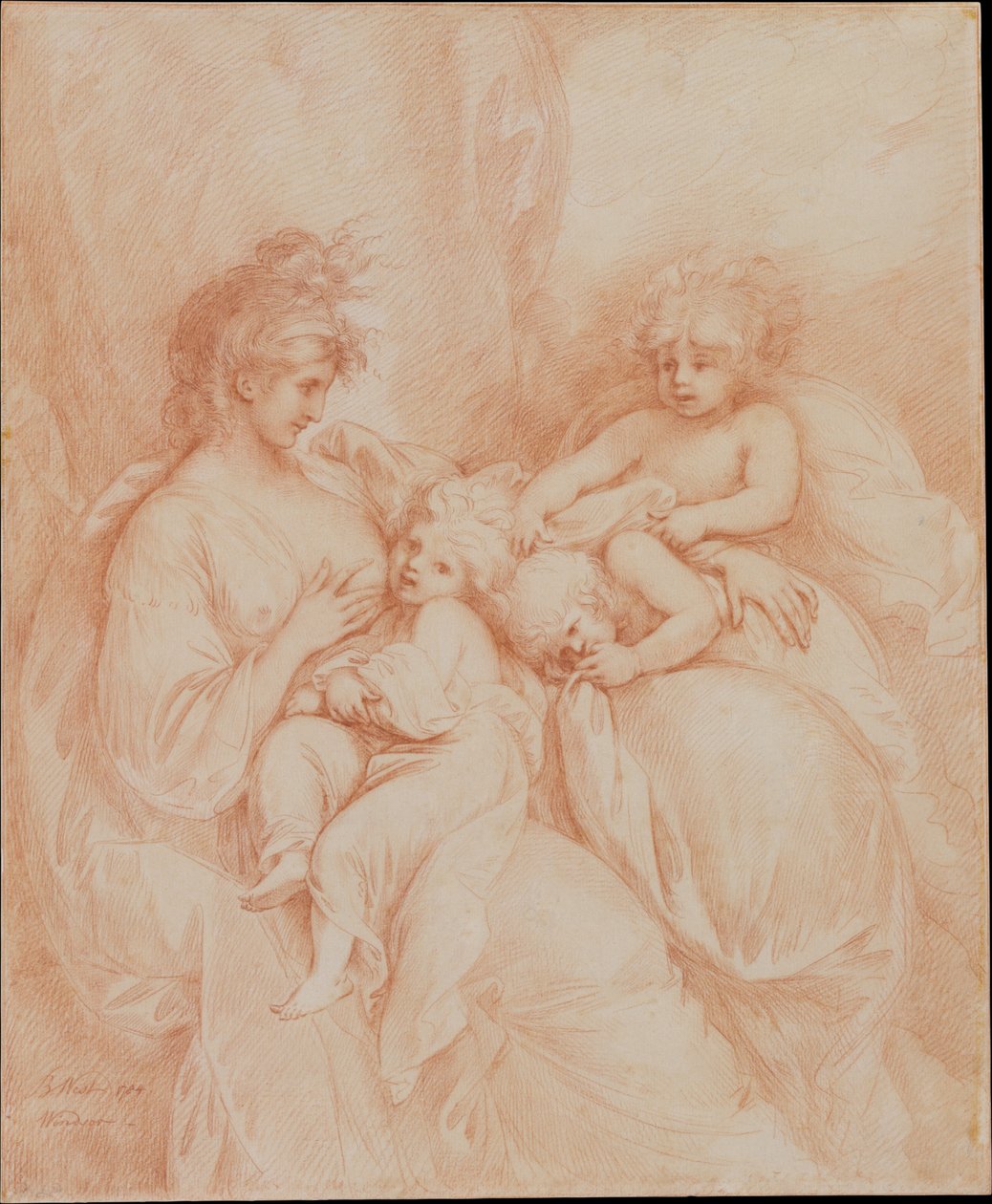Äitiys tekijältä Benjamin West