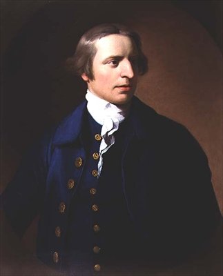 Mr. Fall (yksi parista vaimonsa kanssa) tekijältä Benjamin West