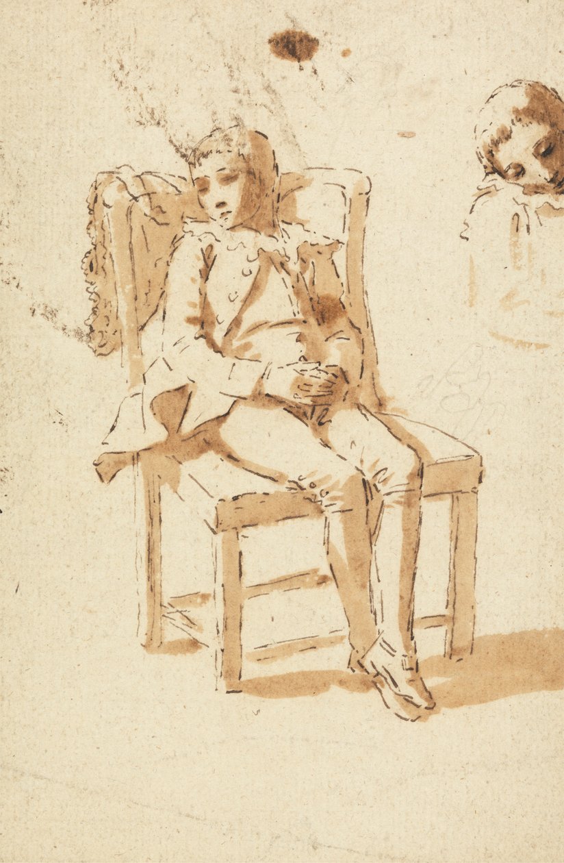 Sivupoika unessa tekijältä Benjamin West