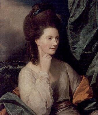 Muotokuva rouva William Abercrombystä Classaughista tekijältä Benjamin West