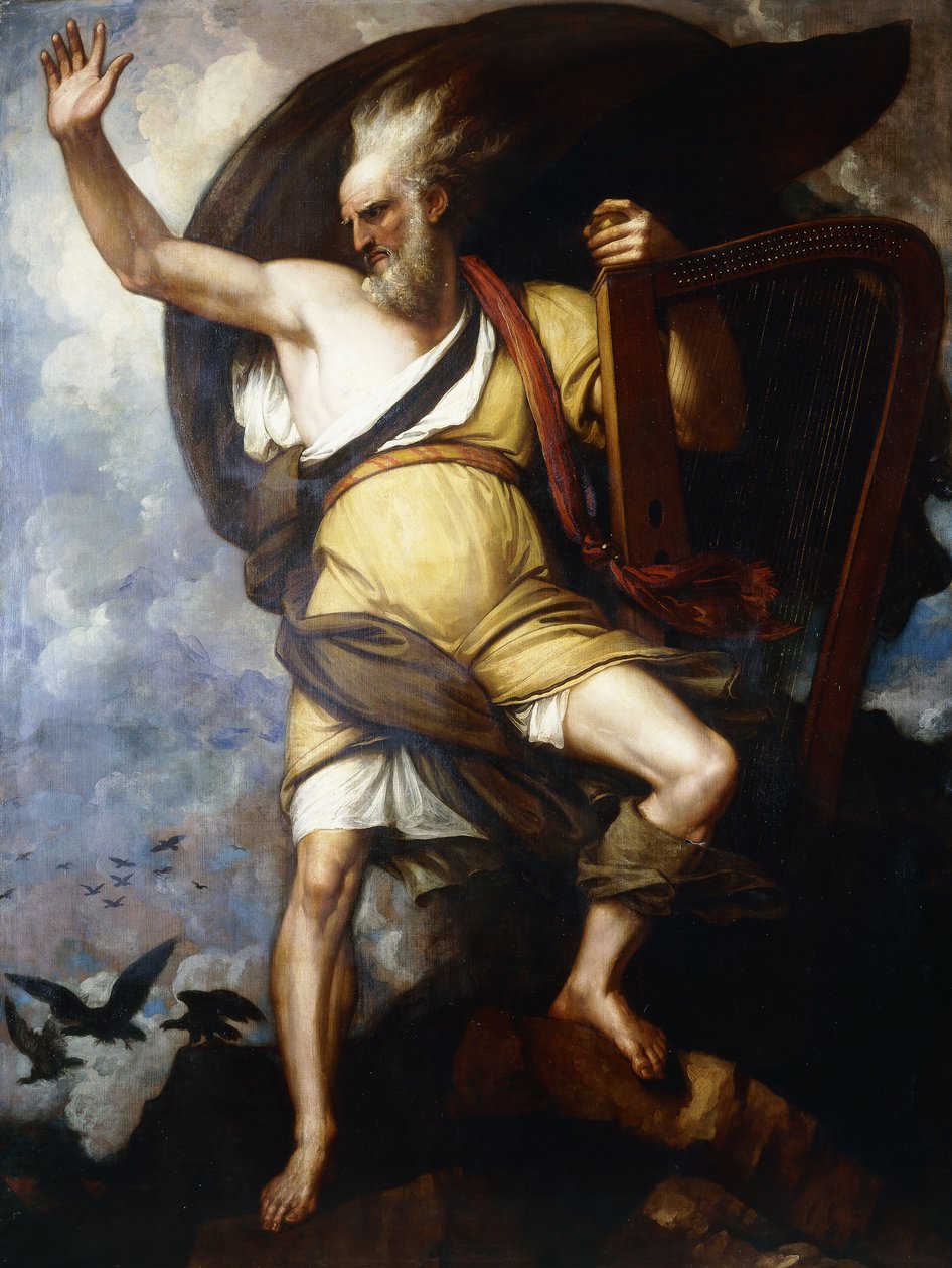 Bard, 1809 tekijältä Benjamin West